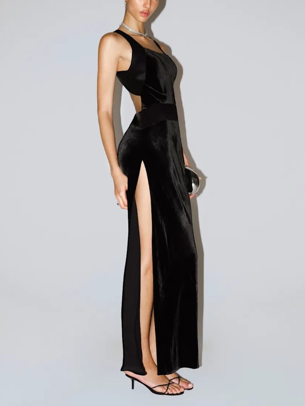 Reformation Emmalee Velvet Dress Size 0